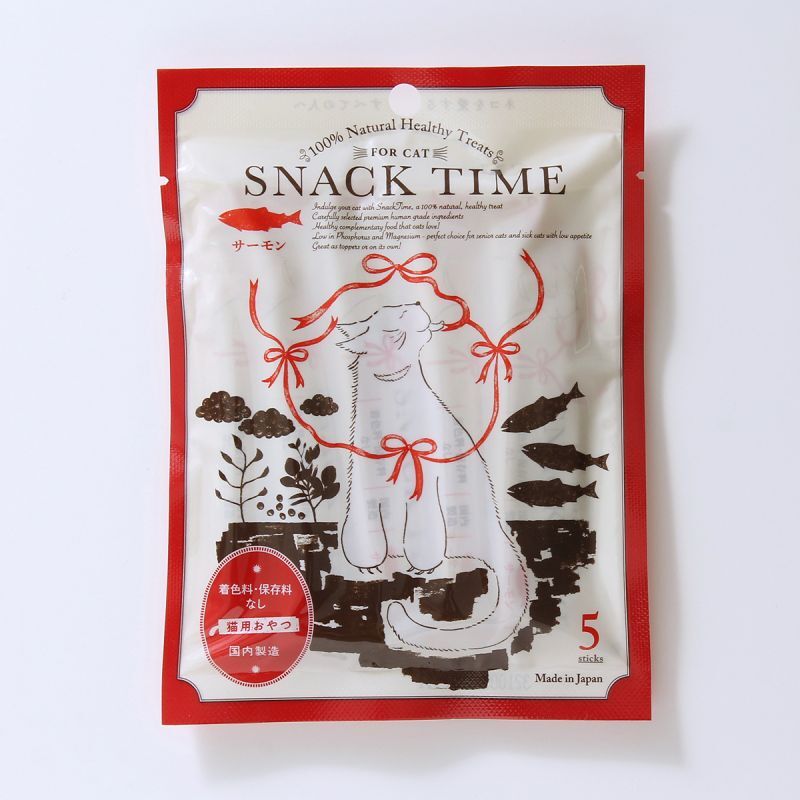 画像1: SNACK  TIME for CAT (スナックタイム　猫用おやつ) / サーモン味
